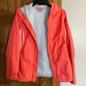 Columbia windbreaker / rain coat
